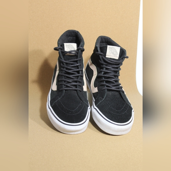 Vans Sk8-Hi reissue, black/veggie tan. EUC, men's 8 - Picture 14 of 14